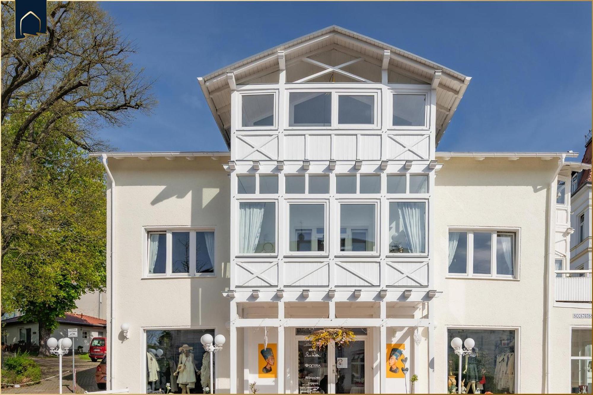 Haus Mertin Whg 2 Seewind Heringsdorf  Eksteriør bilde